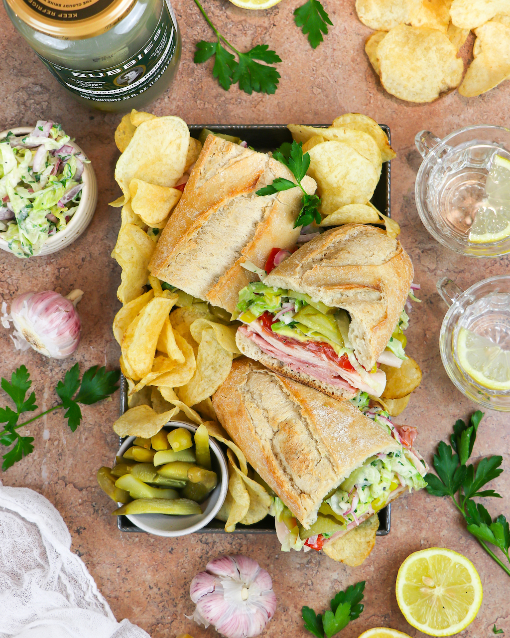 The Ultimate Italian Grinder Sandwich
